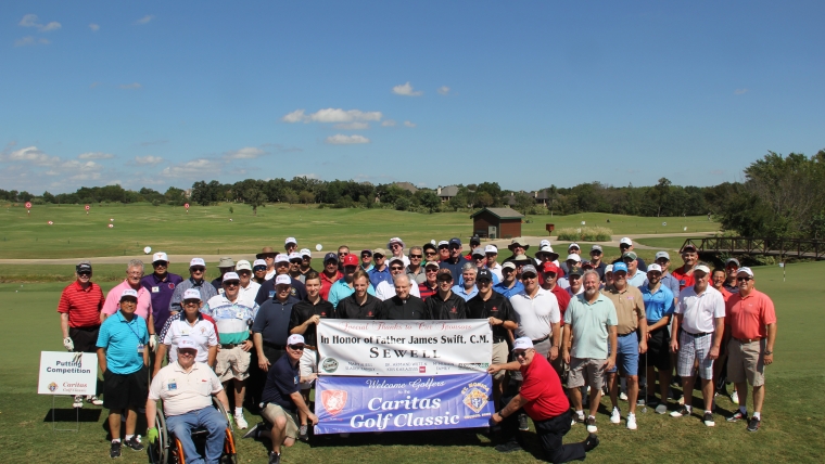 Golfing Seminarians