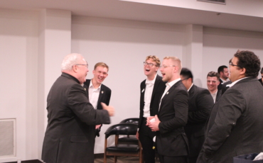 Visit  from Bishop Burns